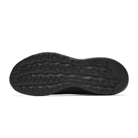 Anta Yichun Lightweight Thick Sole Shock Absorbing Casual Running Shoes Men Sneakers Basic-Black 912545533-1