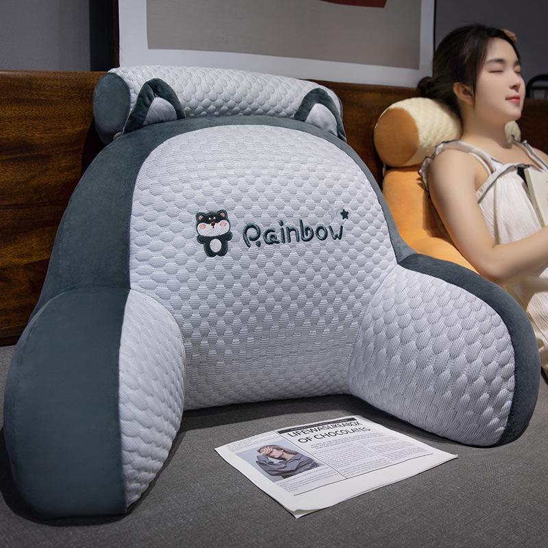 

Трехслойная марлевая подушка для поясничной поддержки для стула, дивана и кровати 60*40cm (Chair Backrest)