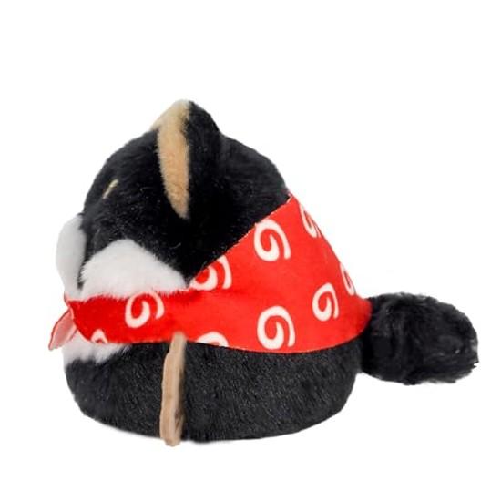 Sanei Boeki Dango Friends Inu Kuroshiba Size Approximately W7.5D6H7cm Plush Toy