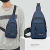 Unisex Chest Bag Simple Storage Bag Lightweight Travel Small Backpack Crossbody Bag Fashion Casual Single Should Bags