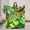 Ben 10 Anime Blanket Multiple Sizes Super Soft Cozy  Throw Blankets for Couch Sofa and Bed
