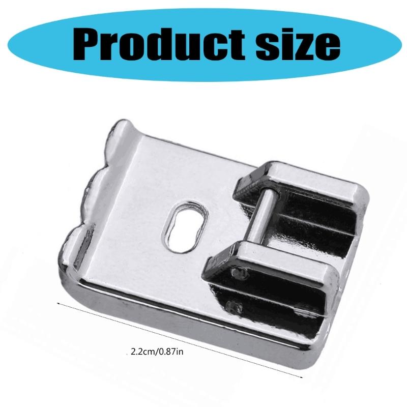 Piping Presser Foot Sewing Machine Presser Foot Sewing Accessoriesfor Low Shank Snapped-on Singers