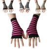 Crochet Warmer Knitted Arm Gloves Soft Knitted Long Mittens Fashionable Arm Warmers  Casual Wear