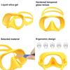 Schwimmbrille mit gehärteter Glaslinse Hohe Klarheit Antibeschlag Ergonomisches verstellbares Design Unterwasser