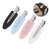 4Pcs Hair Clip No Bend Hair Bangs Clips No Mark Hair Pin Curl Clips 4 Color Leaf