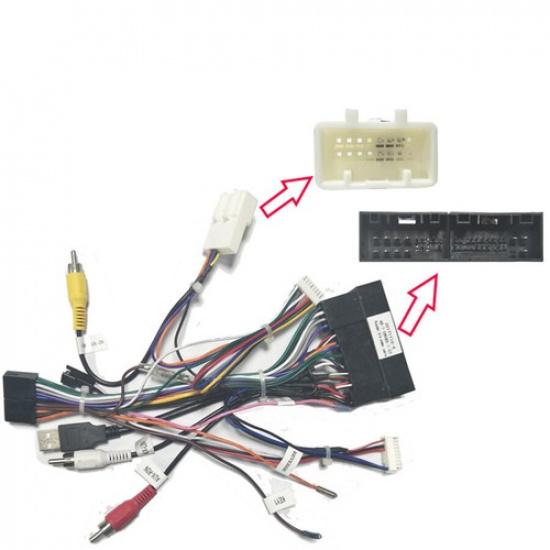 Stereo 20 PIN Power Adapter Wiring Harness for KIA RIO Sorents Sportage/Hyundai