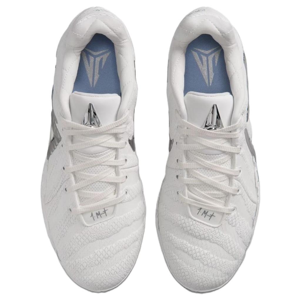 Nike Ja 3 White Label Scarpe da Ginnastica da Uomo Sail Euphoria-Cobalto-Metallico-Argento IO7668-100