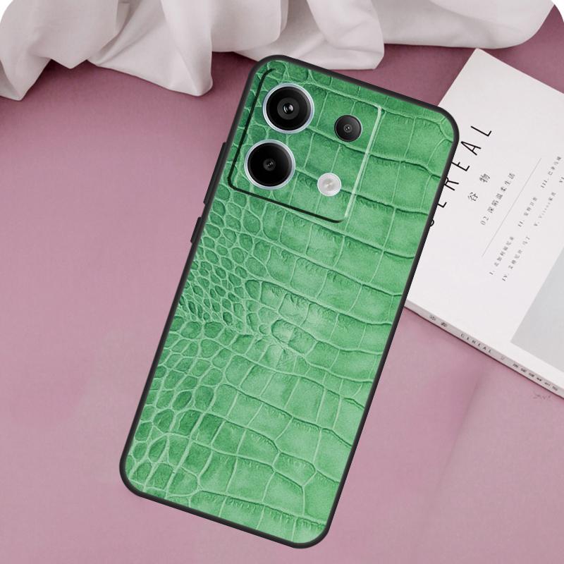 

Чехол с принтом под крокодила для Xiaomi Redmi Note 14 13 12 11 10 9 Pro 11S 12S Redmi 14C 10C 12C 13C 15C 15 Redmi 12C
