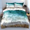 Beach-Themed Three-Piece Decoration Set Multiple Sizes Kid'S And Adults' Bedroom Exquisite 3Pc Bedding Set, Gift