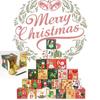 Days Countdown 24 Christmas Advent Calendar Make Fill Your Own Boxes Supplies