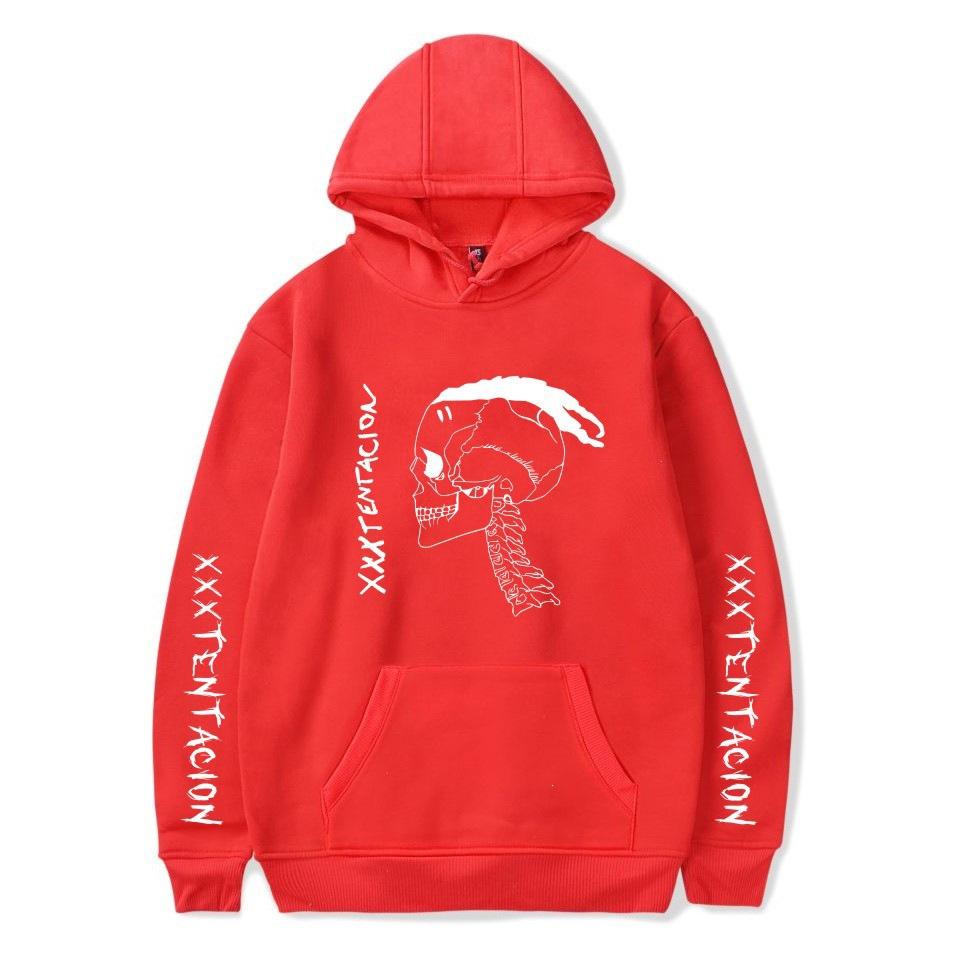 Trendy Rapper Fashion Fleece Hooded Long Sleeve Sweater Warm Jacket