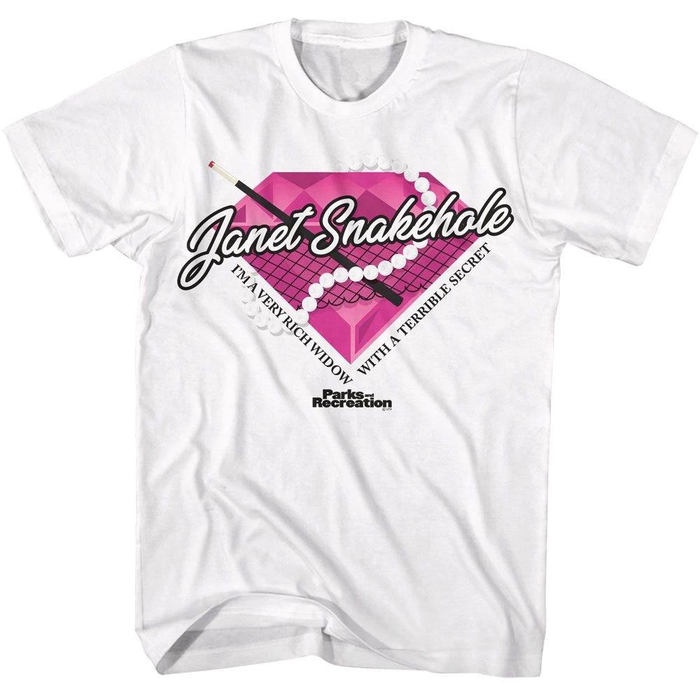 Parks And Recreation Janet Snakehole Diamond White TV Children s T-shirt 130