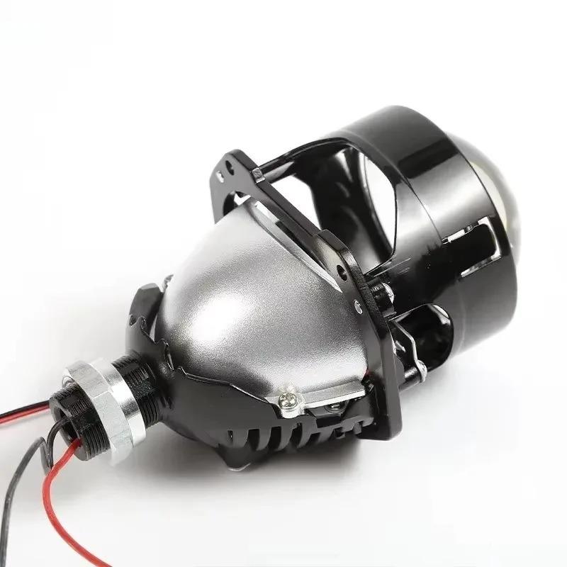 LED Light 12V Fog Lights Metal Projector Lens for 2.5 Inch HID Bi-xenon Fog Lamp Motorcycle Car Retrofit Use H4 H7 9005 HID