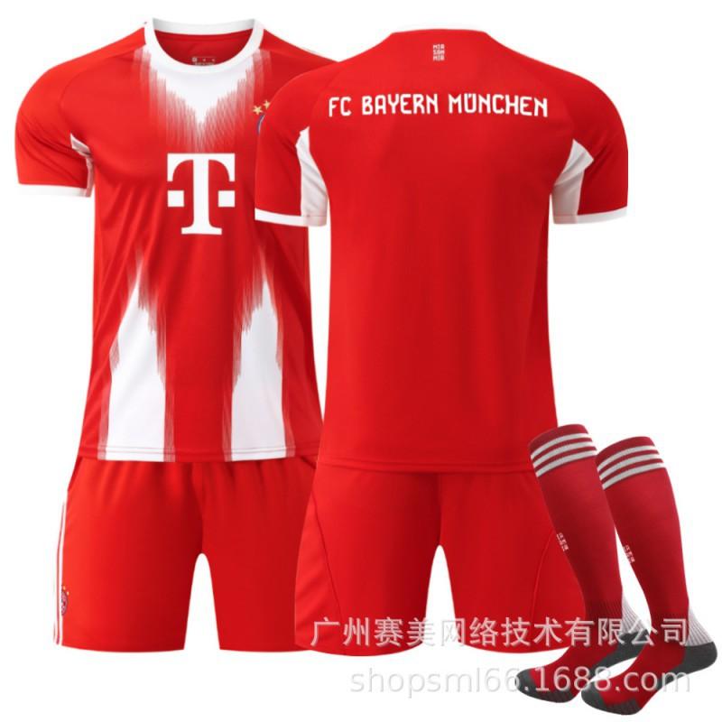 2526 Bayern Domácí 17 Ollise 6 Kimish 9 Kane 10 Musi 14 Dias Fotbalový dres Set