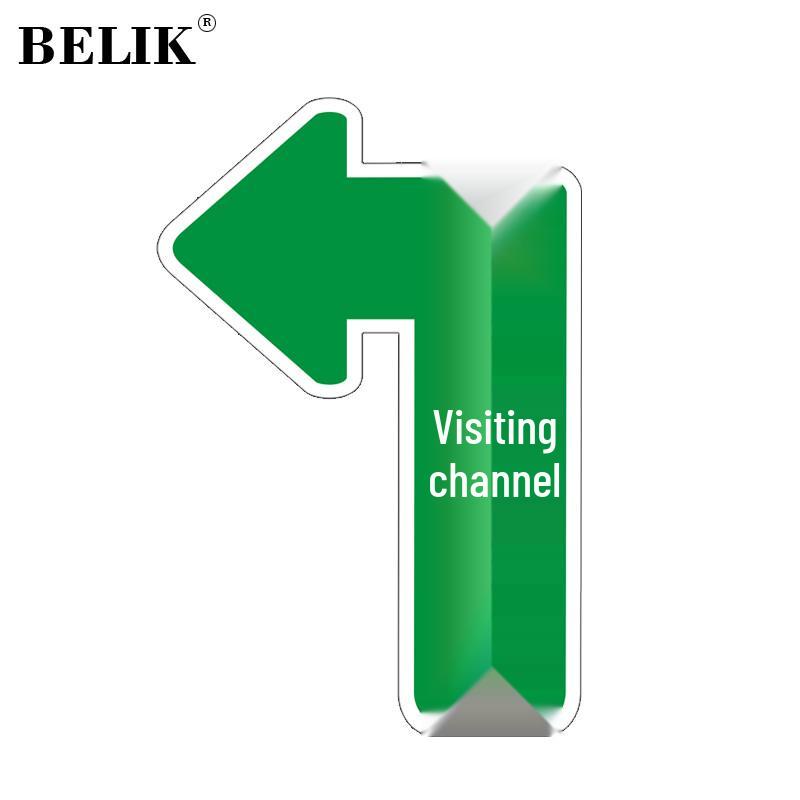 BELIK Tour Channel Directional Floor Sticker 30x45cm