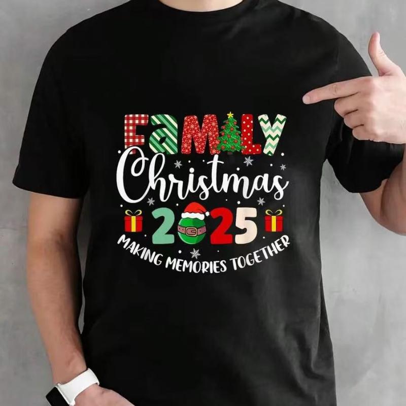 

Santa Claus Graphic Men s T-Shirt - Trendy Christmas Party Wear XXL белый