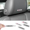 QR4 Car Chair Seat Badge Sticker Auto Center Console Seat Emblem Accessories for M4 SLINE RS Quattro TT A4 B8 A3 8P A6 C7 8V B6 B7