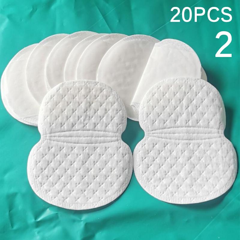20Pcs Underarm Sweat Absorbent Patch And Anti Sweat Patch Disposable Underarm Gasket Sweat Absorbing Pads For Armpits Linings