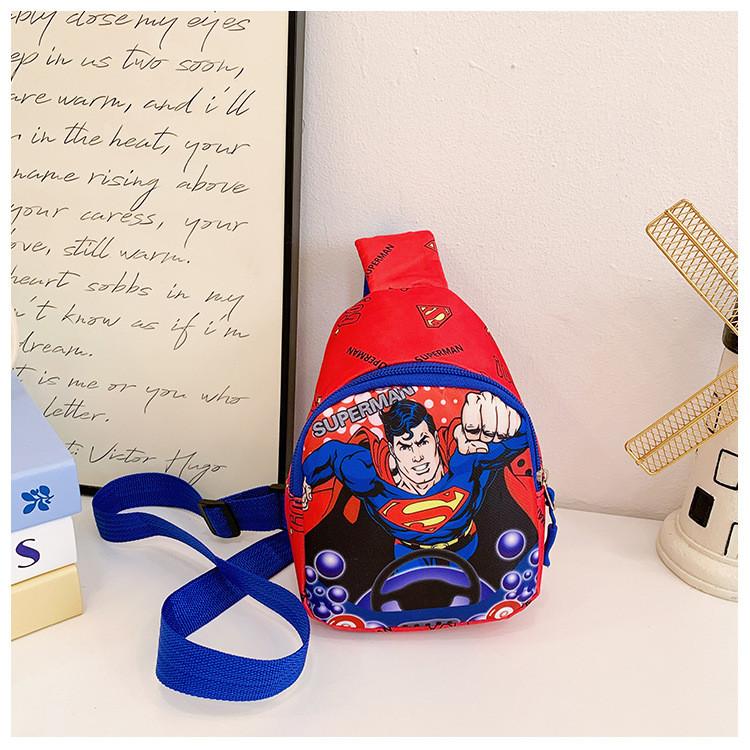 Avengers Printed Superhero Crossbody Bag Kids Cartoon Outdoor Gift Casual