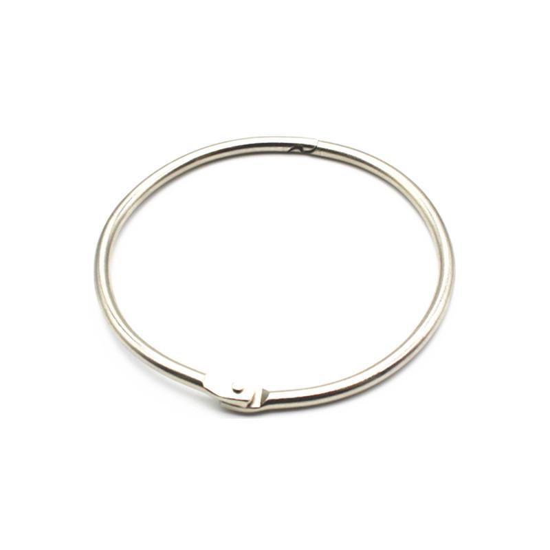 DIY Openable Iron Rings for Binding, Loose Leaf, Key Chains, and Curtains