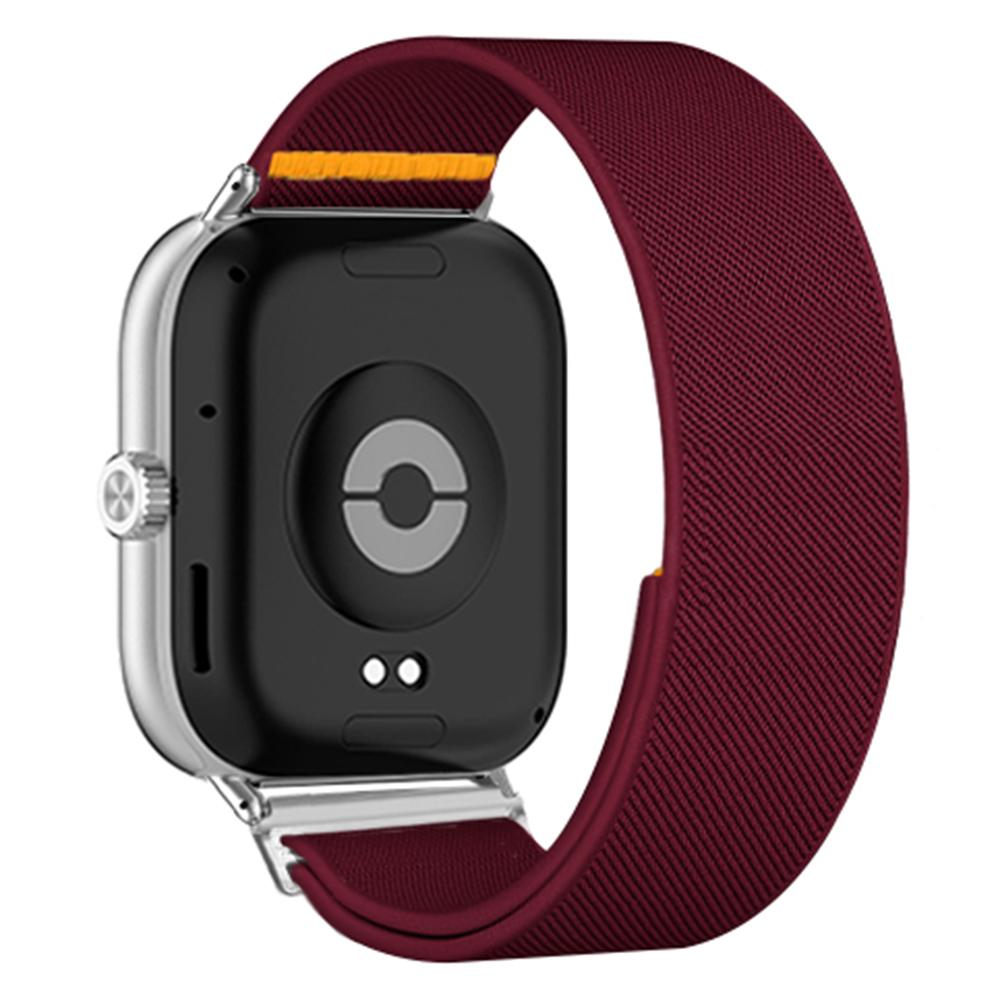 Nylon Watch Band for Xiaomi Smart Band 9 Pro/8 Pro/Redmi Watch 5/4 Adjustable Elastic Replacement Strap