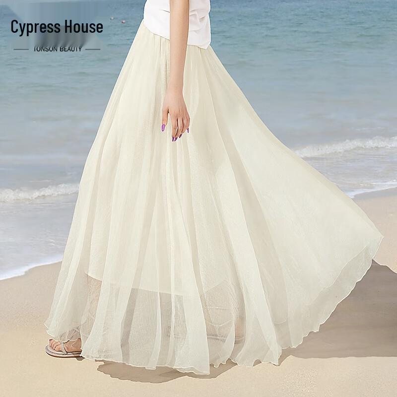 Женская макси-юбка А-силуэта с эластичной талией S