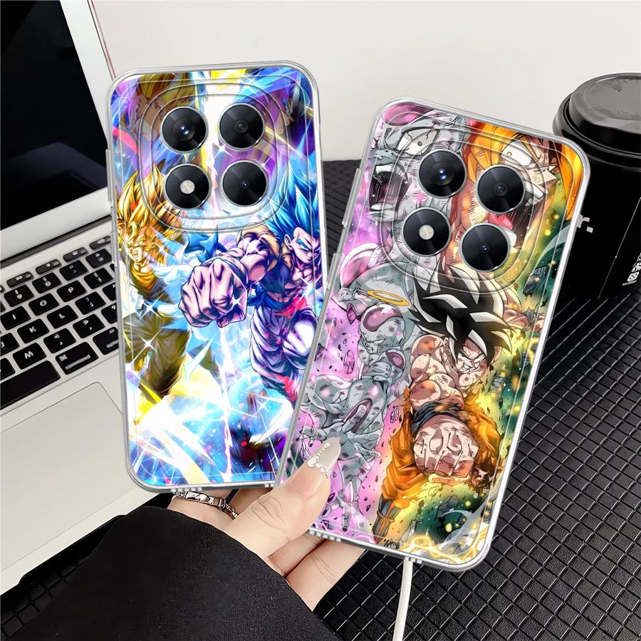 Dragon Ball Goku Vegeta Case for Xiaomi Redmi Note 14 Pro Plus Note 13 12 A4 14C 9 10 13C 10S 11 12S 11S Soft Phone Cover