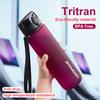 Venta caliente 500/1000ML Botella de agua deportiva Shaker para viajes al aire libre Botella de bebida de plástico Tritan a prueba de fugas portátil sin BPA