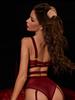 Sexy Eyelash Lace Lingerie Set: Camisole & Body Shaping Split for Women