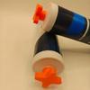 6Pcs Reusable Tube Plugs With Threaded Sealing Caps For Standard Caulking Tubes, Effectively Prevent Glue Drying And Deformation