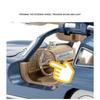1/24 Mercedes-Benz 300SL Vintage Diecast Alloy Miniature Toy Car Model Pull Back Sound Light Classical Collection Gift for Boy
