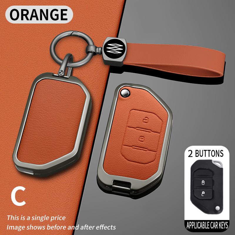 Premium Metal Key Covers for Jeep Wrangler & Gladiator