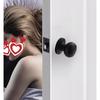 Stainless Steel Spherical Handle Lock Entrance Passage Keyless Door Lock Black Bathroom Door Lock Indoor Hardware Lockset