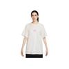 Nike Sportbekleidung Essential Logo-Print Tiermuster Bequem Atmungsaktiv Sport Kurzarm T-Shirt Damen T-Shirt Sail HM4625133