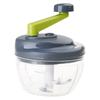 Hand Crank Food Processor Efficient Manual Vegetable Chopper Dishwasher Safe Container For Fast Meal Preparation