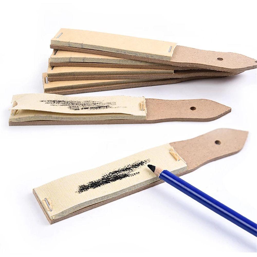 Brush Pencil Sharpeners Sharpening Powder Paper Sandpaper Board Pencil Polishing Pencil Sandpaper