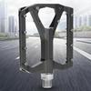 JT03 Mountain Bike Aluminum Alloy Pedal Non-Slip   Foot Rest Cycling Accessory(Black )