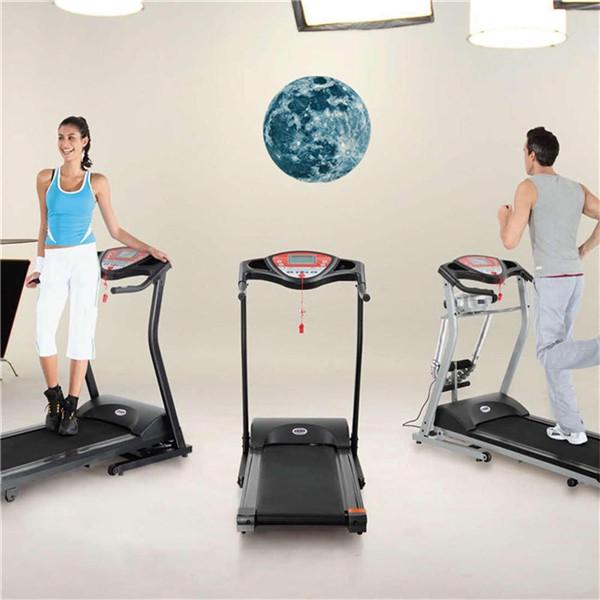 3D Creative Beautiful Luminous Fluorescent Moon Removable Wall Paste Glow In The Dark
