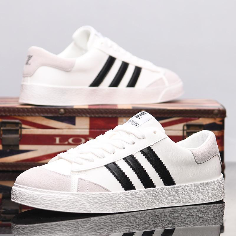 Buty męskie lato nowe buty męskie oddychające modne buty małe białe casualowe buty sportowe męskie buty na deskę męskie wiosna FG2017