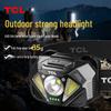 TCL Outdoor Headlamp with Strong Light, Long Endurance, and Dual Battery