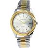 Montre Femme - EXCELLANC - Sira - Boîtier 40 Mm - Bicolore Doré/argent - Bracelet Acier Extensible