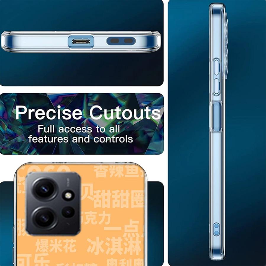 Cute Cartoon Duck Phone Case For Redmi 12 13C 12C 15C 9 10 10C Note 13 Pro Plus 14 15 Pro 9T 9C 9A TPU Soft Cover Clear Cell Cas