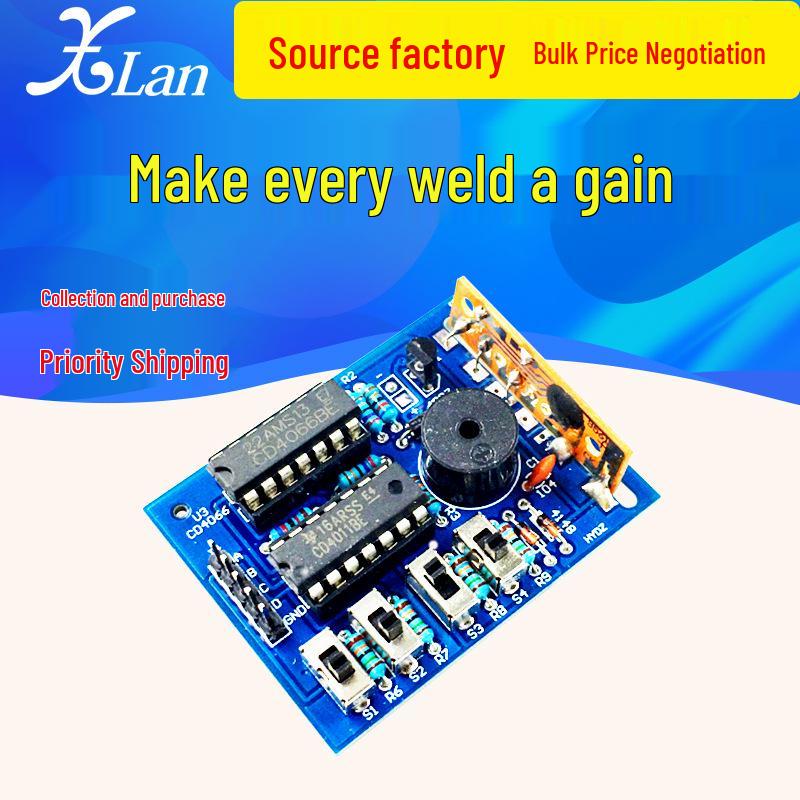 

DIY 16-Piece Electronic Music Box Kit with Soldering Circuits