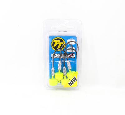 Tackle Tactics Têtes plombées TT Nedlockz HD, 3/8 oz, 5/0H, paquet de 4 (7786)