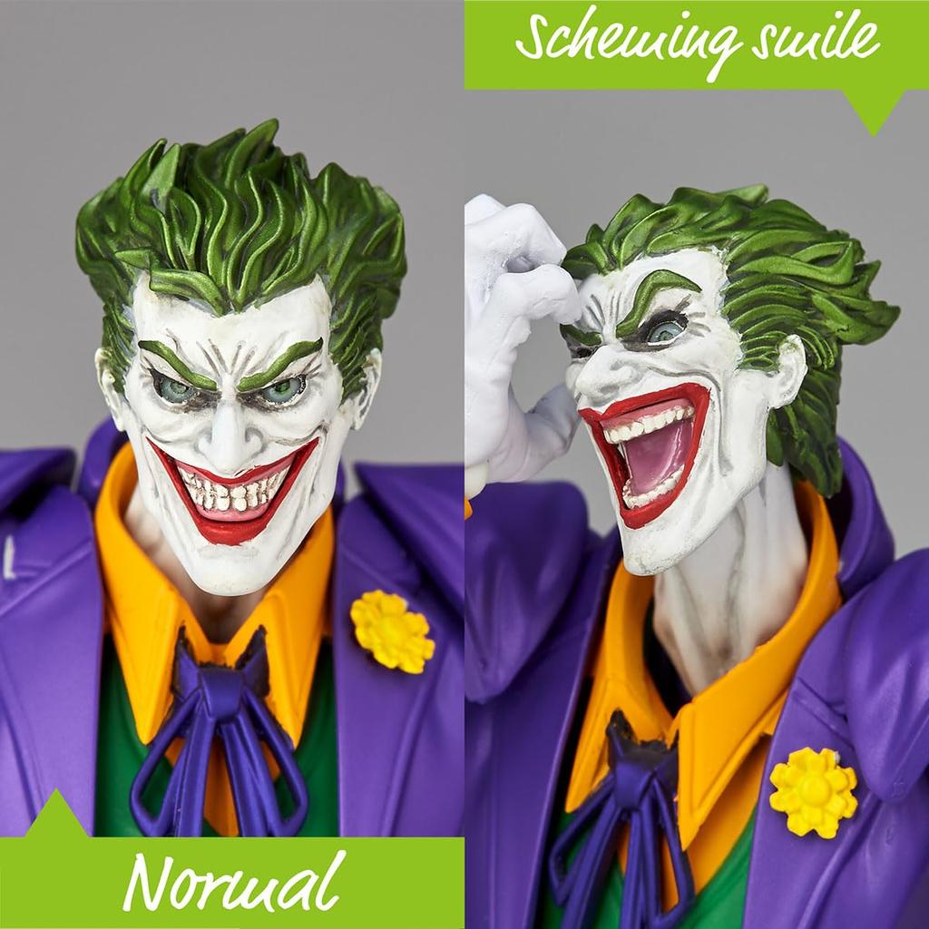 Kaiyodo Revoltech Amazing Yamaguchi DC Heroes Joker (1.5 Ver.) Action Figure