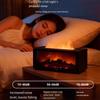 Fireplace imitation flame humidifier home bedroom colorful atmosphere lamp high-value essential oil aromatherapy machine