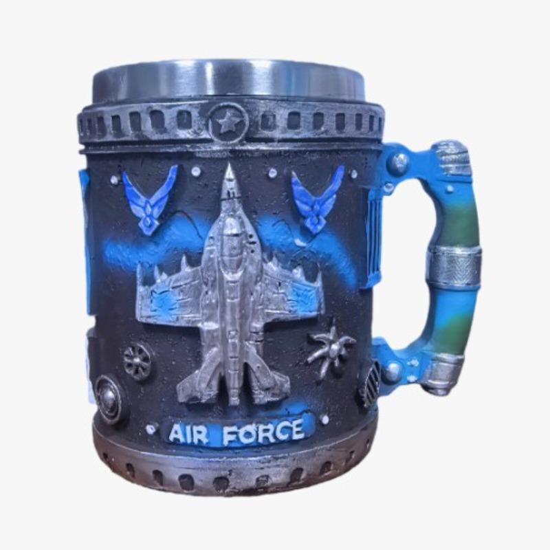 Engine V Cup V Creative Mug Resin Crafts High-end Niche Mechanical Engine Ornament