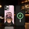 Monkey Abstract Funny Phone Case For iPhone 17/16/15/14/13/12/Plus/Pro/Max for Magnetic Wireless Charging