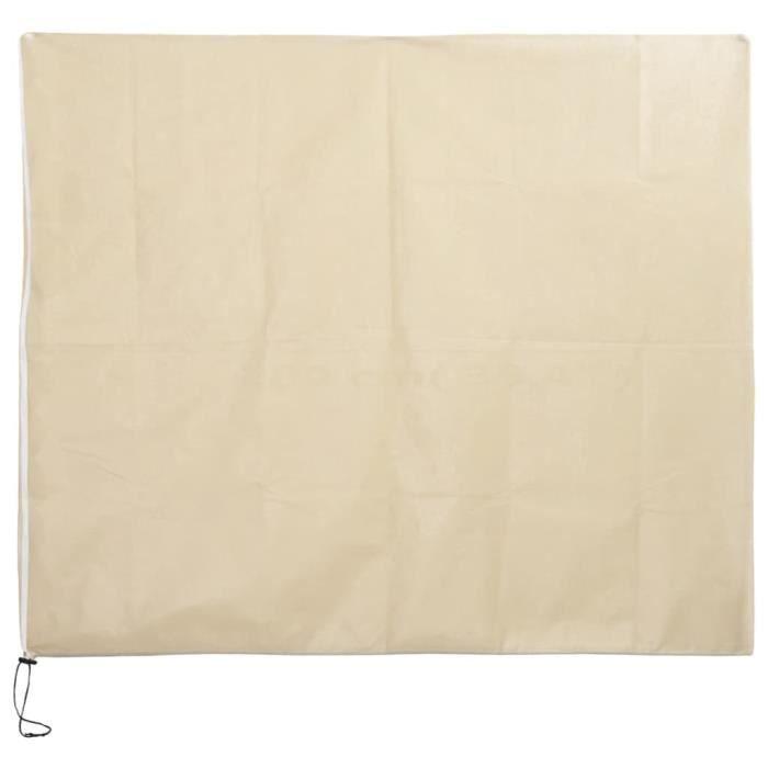 VidaXL Housses de protection pour plantes avec fermeture éclair 4 pcs 3203561