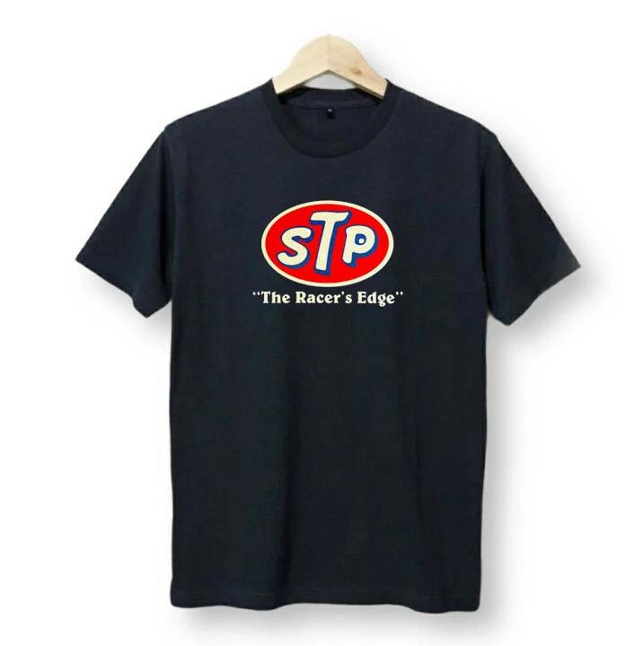 STP Racing Team Oil Automotive Sports Tee Men s T shirt Heavy Cotton Size 2XL 4XL